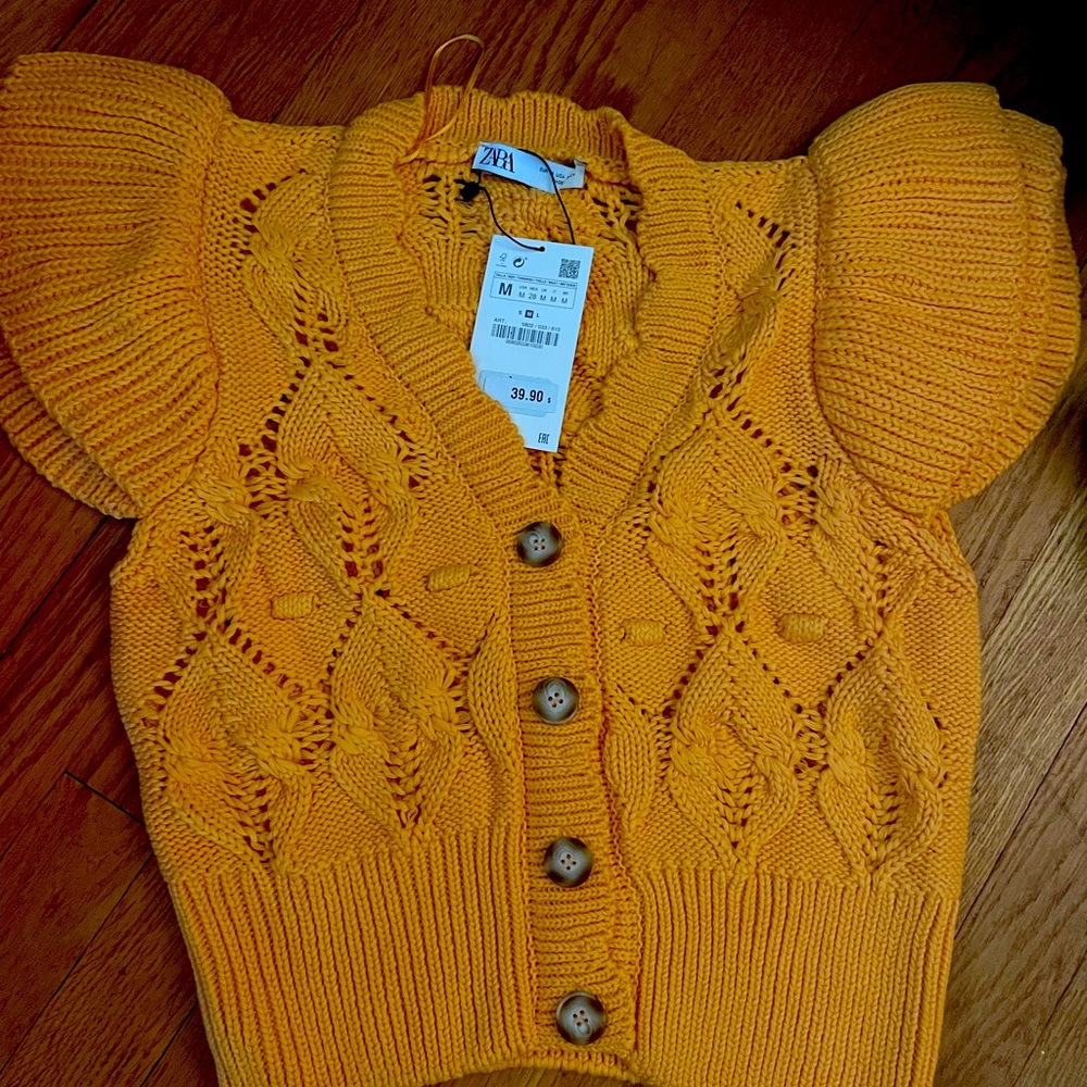 Zara knit top